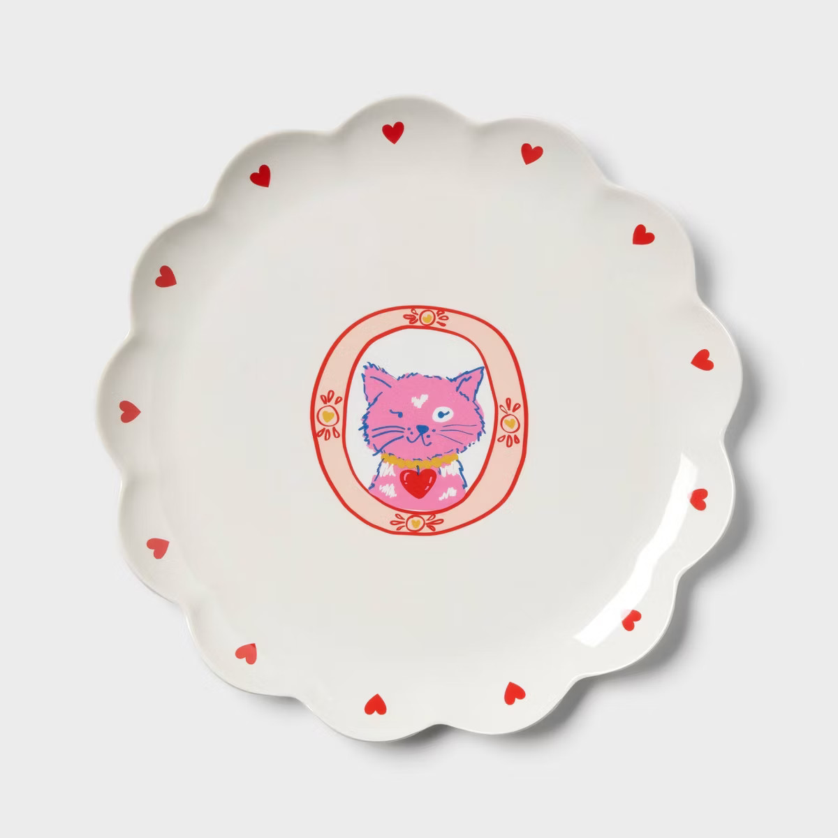 10.5" Novelty Cat Dinner Plate - Pillowfort™ | Target