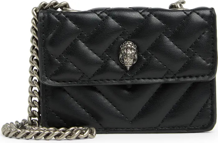 Kurt Geiger London Micro Kensington Faux Leather Crossbody Bag | Nordstrom | Nordstrom