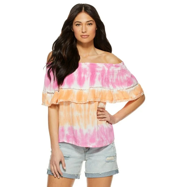 Sofia Jeans by Sofia Vergara Women's Cha Cha Top - Walmart.com | Walmart (US)