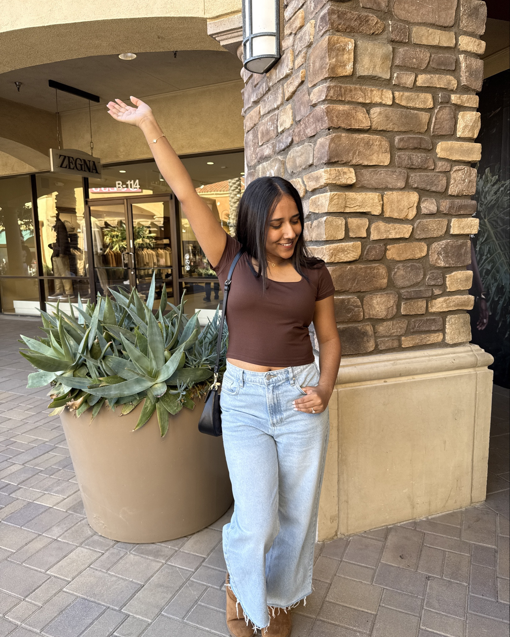 Happiest here 🤎✨🫶🏽
My jeans are from @Pacsun! I linked the same exact ones in different colors! 

#LTKSeasonal #LTKHoliday #LTKGiftGuide