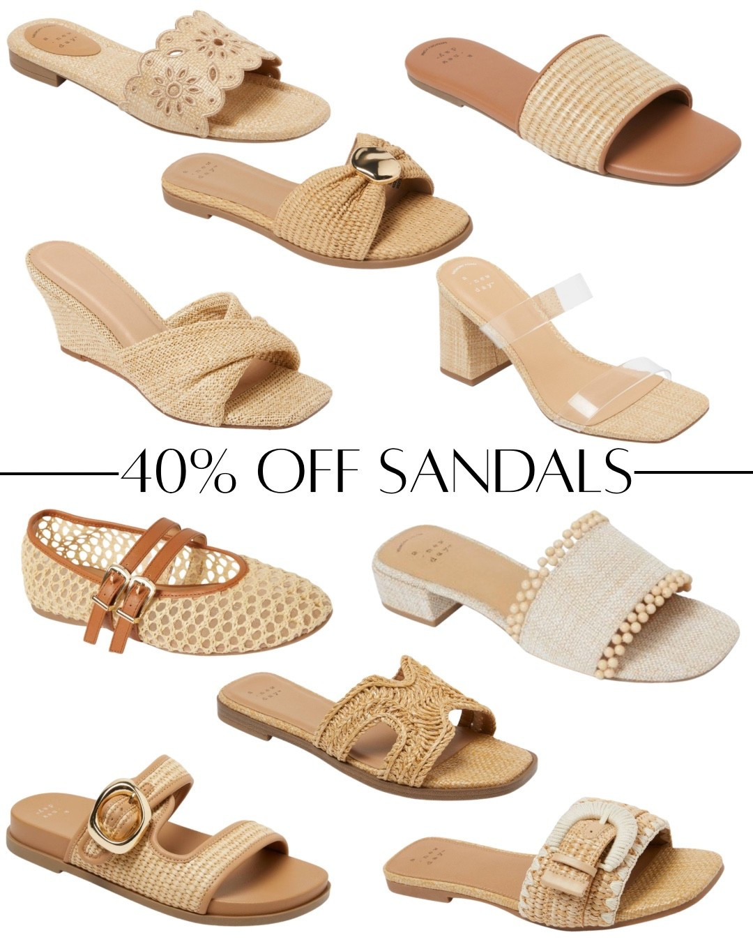 Target style spring sandals 40% off!! 




Resort wear 
Spring break 
Vacation outfit 
Spring shoes
Target finds 

#LTKootd #LTKSwim #LTKSaleAlert