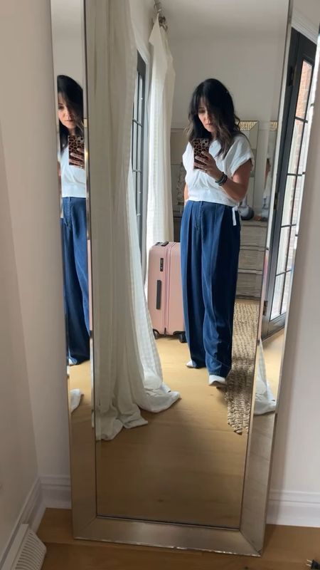 I’ve linked similar where I could! Great simple cool outfit that’s modern with the pleated trousers !! 

#LTKworkwear #LTKtravel #LTKsalealert