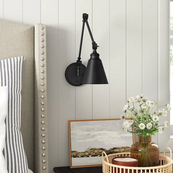 Beckham 1 - Light Dimmable Plug-In Swing Arm | Wayfair North America