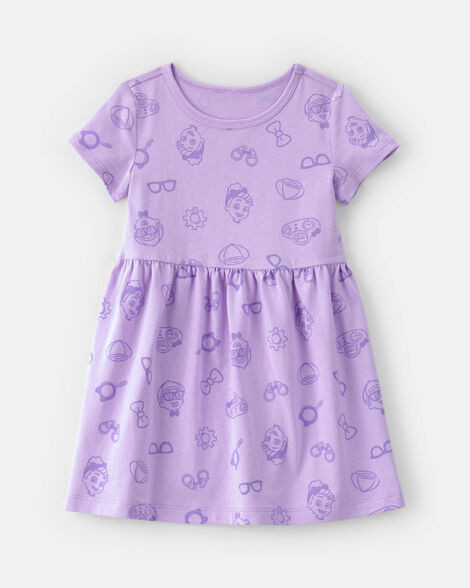 Toddler Girl Blippi Short-Sleeve Dress - Purple | Carter's | Carter's Inc