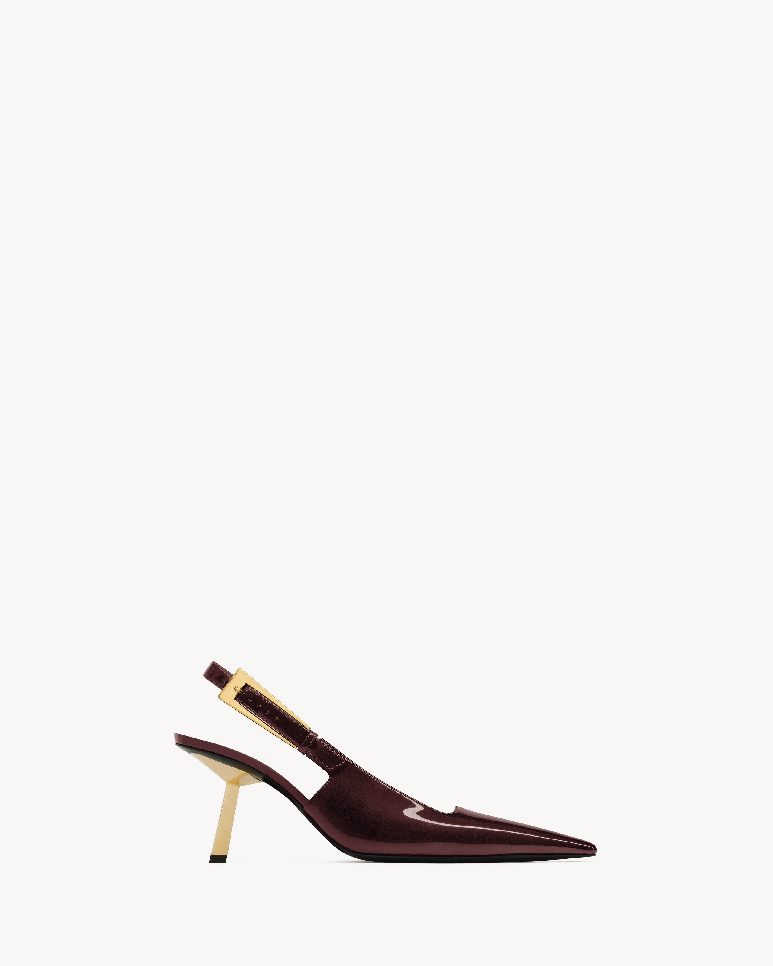 LEE Slingback-Pumps aus Lackleder | Saint Laurent Inc. (Global)