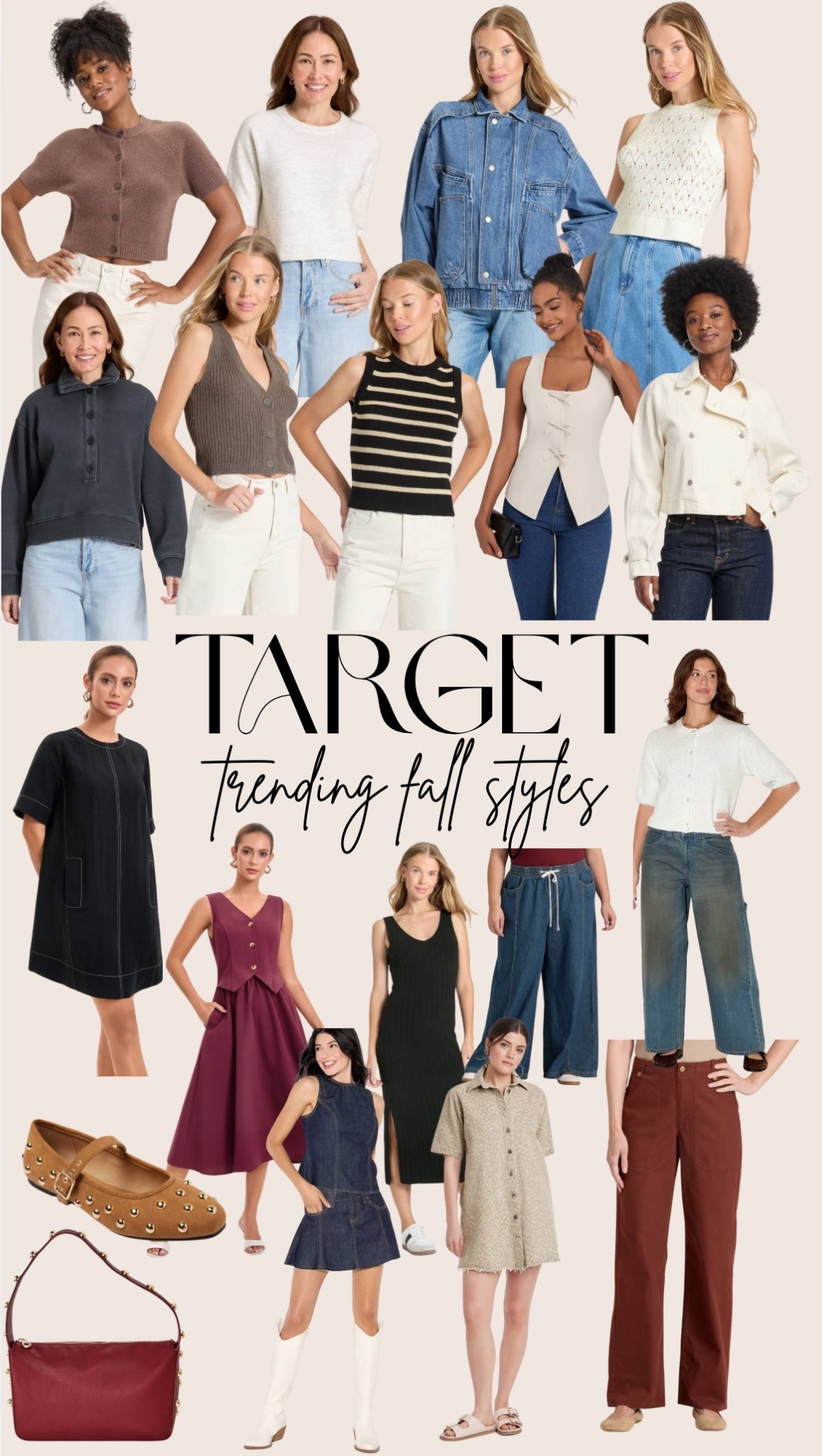 Shop fall styles that are currently trending at Target now! Many new finds & some on sale 👏🏼

#LTKFindsUnder50 #LTKItBag #LTKStyleTip