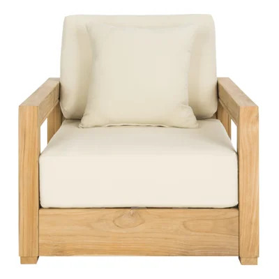 Melrose Teak Outdoor Lounge Chair | Wayfair North America