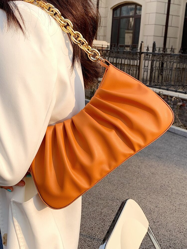 Ruched Shoulder Bag | SHEIN