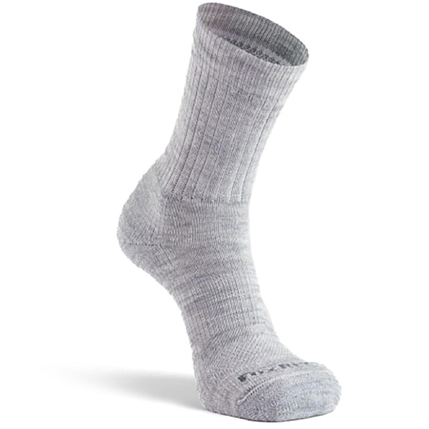 Fox River Women's Hematite Lightweight Crew Hiking Socks Gray S | REI