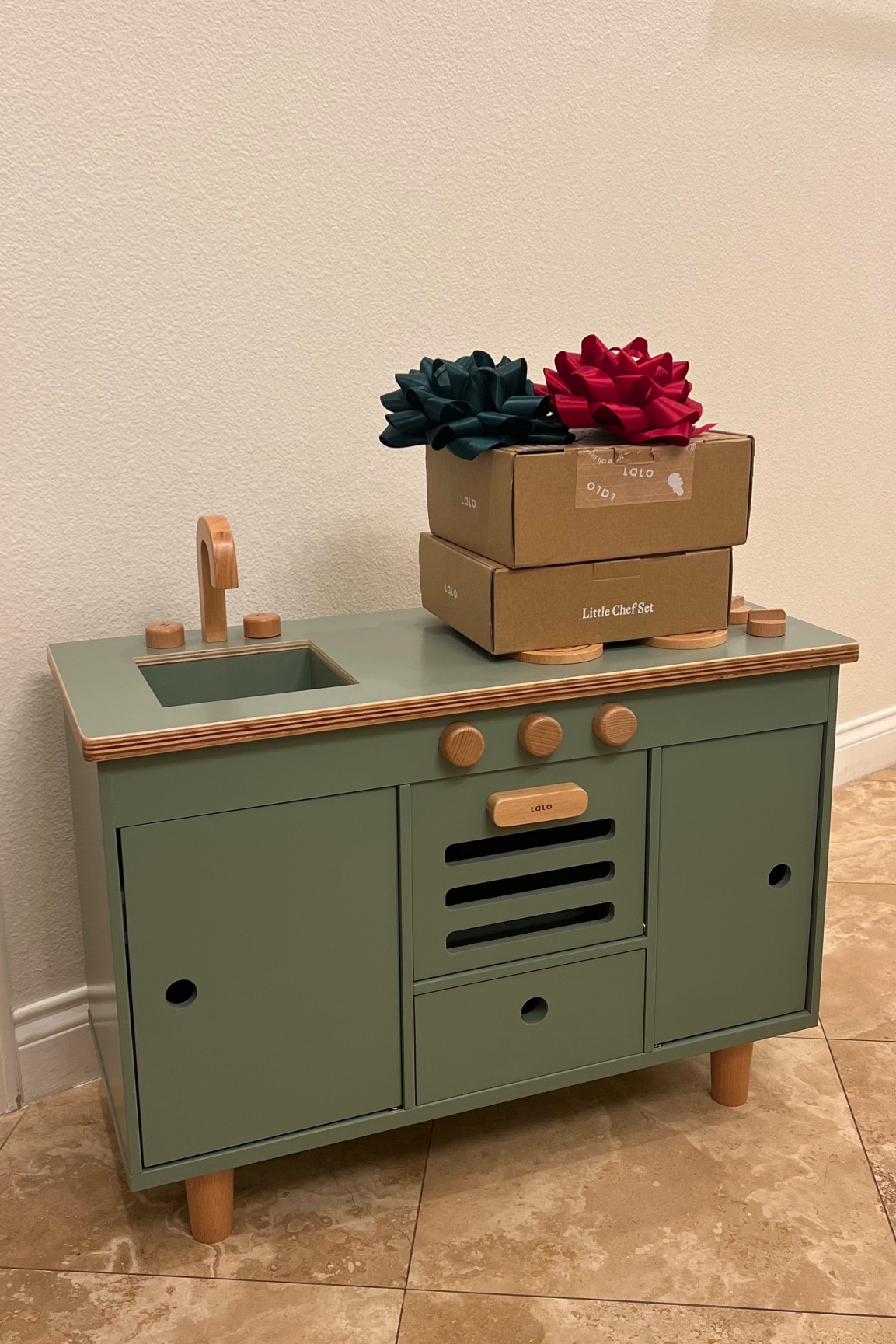 SO excited to give my toddler this gift for Christmas!! The Lalo kitchen + accessories is going to be such a big hit — I got the pots, pans and apron set for her to use with it  

#LTKHoliday #LTKGiftGuide #LTKbaby