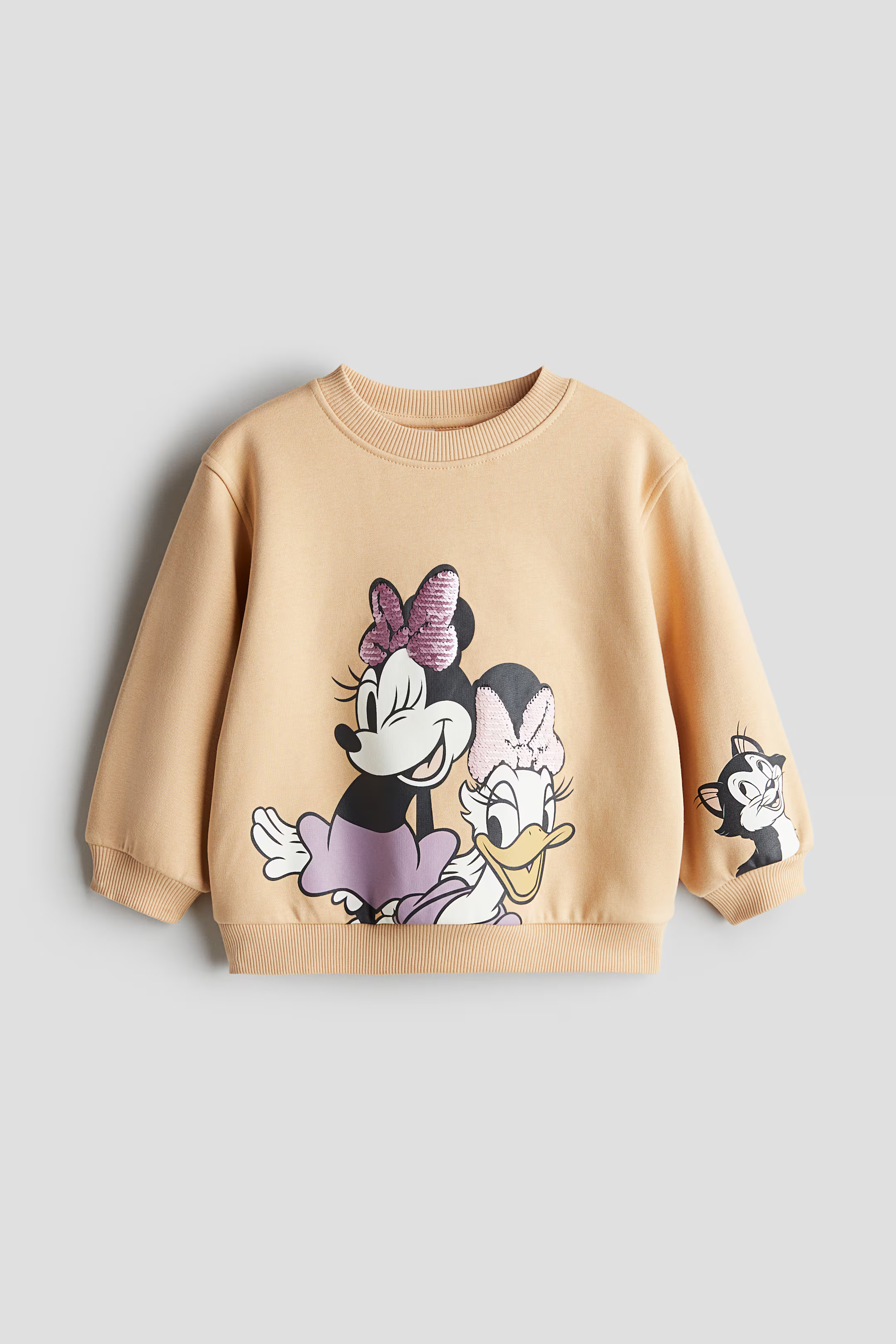 Sweatshirt with Motif - Beige/Disney - Kids | H&M US | H&M (US + CA)