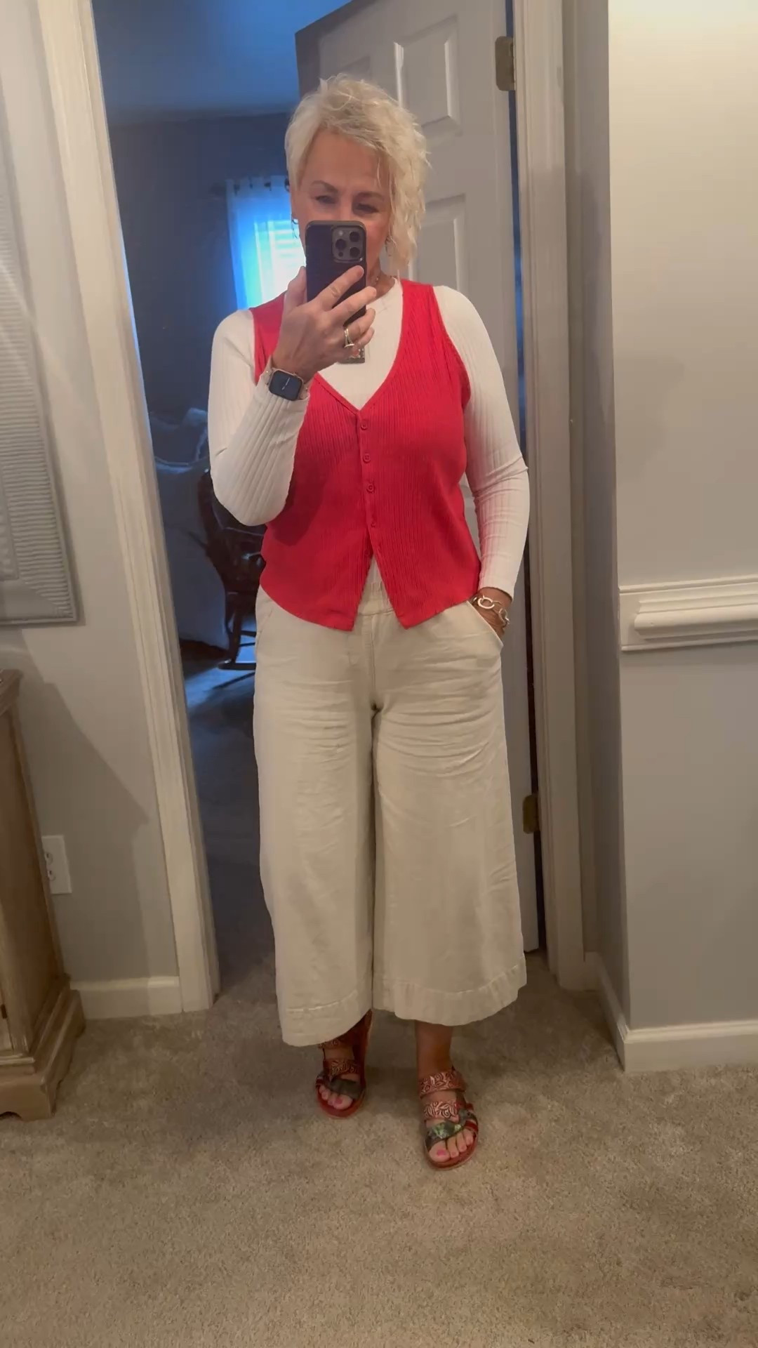 I love to throw pieces together from my closet! 