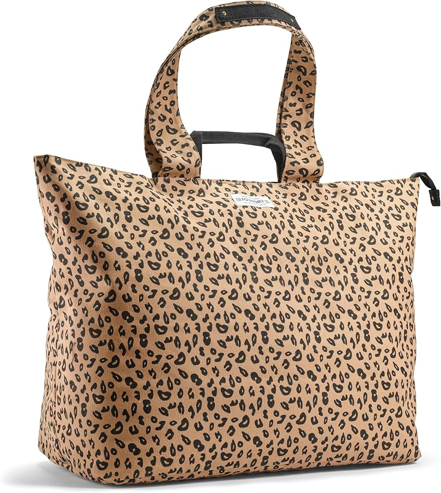 Fit & Fresh Large Beach Bag for Women - Extra Large Travel Tote With Pockets | Amazon (US)