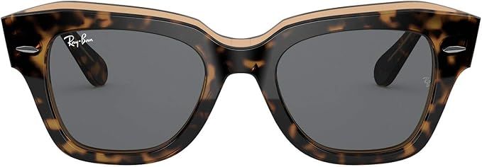 Ray-Ban Rb2186 State Street Square Sunglasses | Amazon (UK)