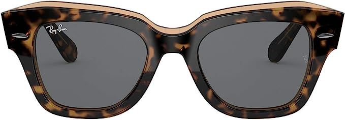 Ray-Ban Rb2186 State Street Square Sunglasses | Amazon (UK)