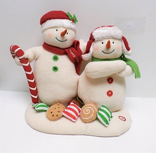 2008 Hallmark Jingle Pals Seasons Treatings Musical Dancing Singing Snowmen with Christmas Candy Can | Amazon (US)