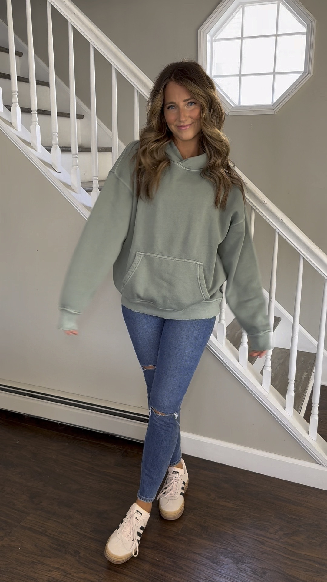 Last day for the Abercrombie sale!! 
Use code DENIMAF

SIZING - 
jeans - true size, curve love style, medium destroyed wash
Sweatshirt - sized up to M 
Shoes - sized down 1/2 size 

#LTKfindsunder50 #LTKsalealert #LTKfindsunder100