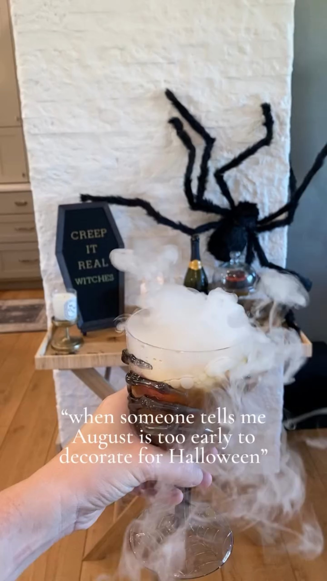When someone says it’s too early to decorate for Halloween …. I’m already fluffing the ghost pillows and lighting the spooky candles 👻🕯️

If decorating for Halloween brings you joy, that’s reason enough to start now. Neutral, cozy, a little witchy, you know the vibe. Follow along for all my Halloween finds 🎃🖤

Chat soon – T