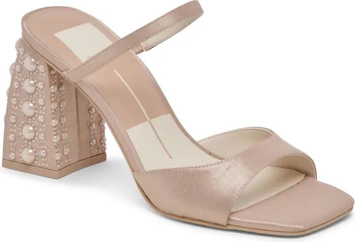 Jemmy Imitation Pearl Slide Sandal (Women) | Nordstrom