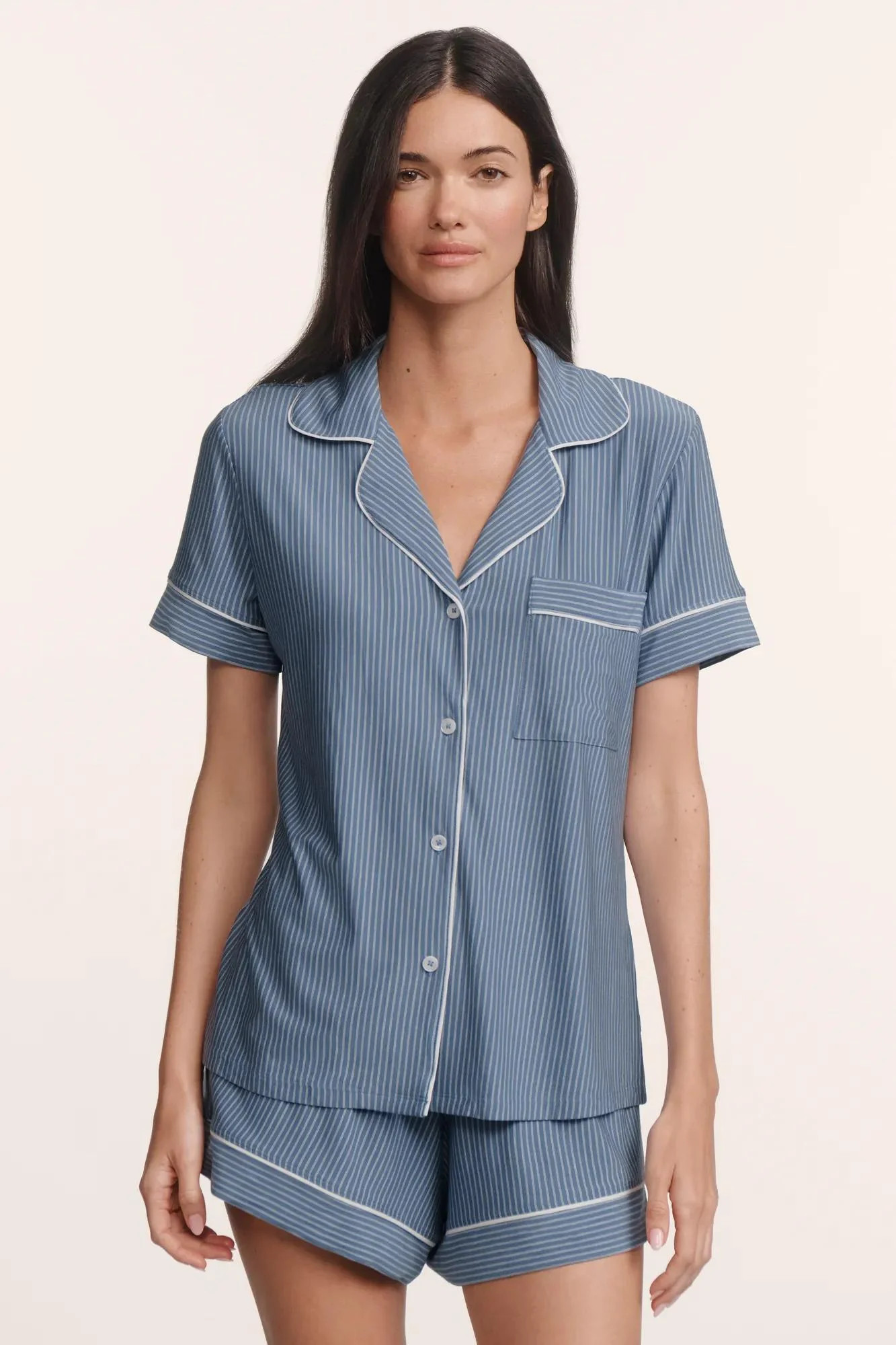 Gisele Printed TENCEL\u2122 Modal Relaxed Short PJ Set | Eberjey