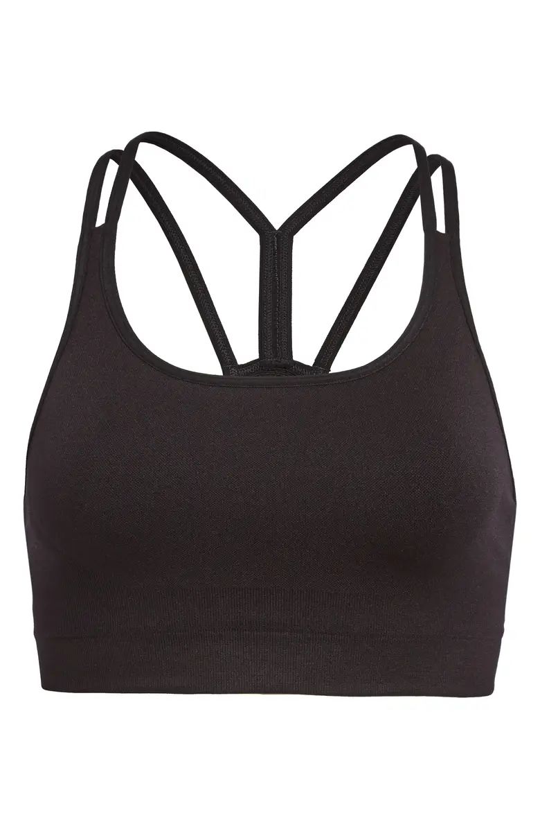 Seamless Strappy Sports Bra | Nordstrom