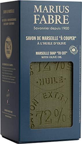 Marius Fabre Olive Oil Marseille Soap Block with Soap Cutter 33.81 Ounces | Amazon (US)