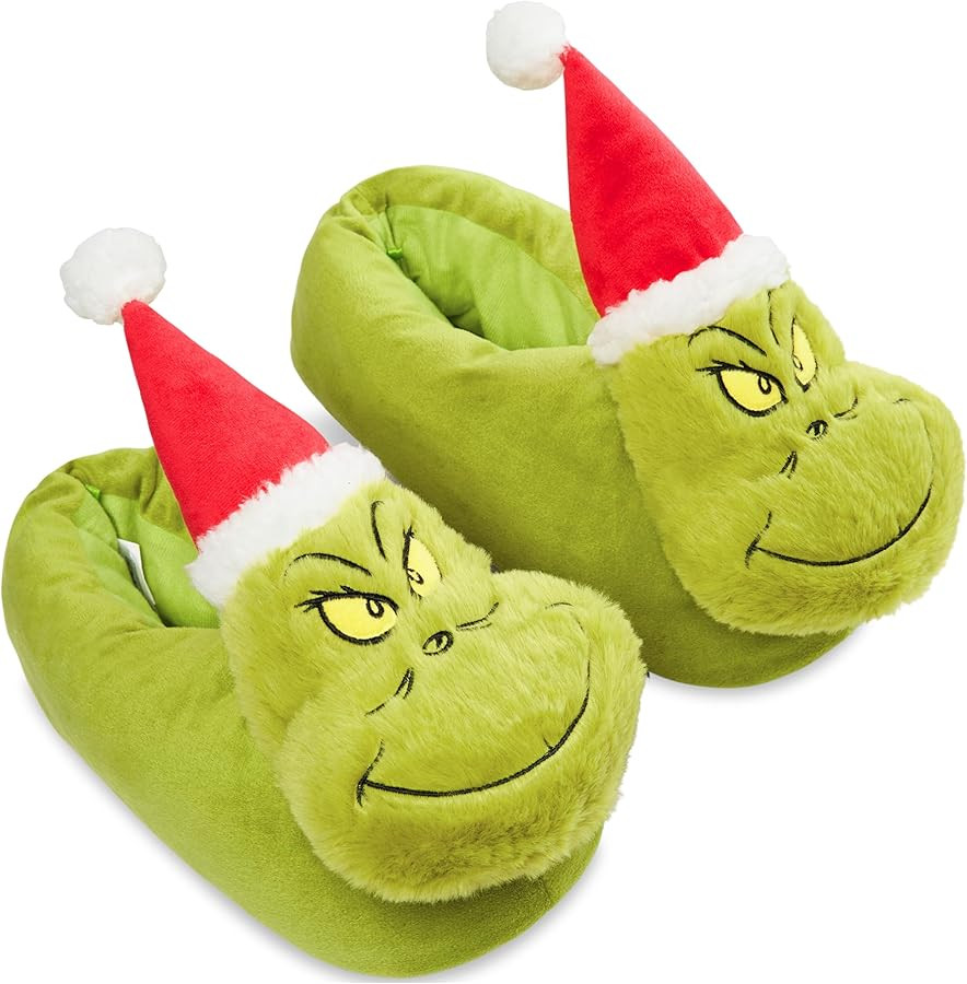 Get Trend Kids Slippers, Plush Pull-On Indoor Anti-Slip House Shoes Soft Fuzzy Footwear Christmas... | Amazon (US)