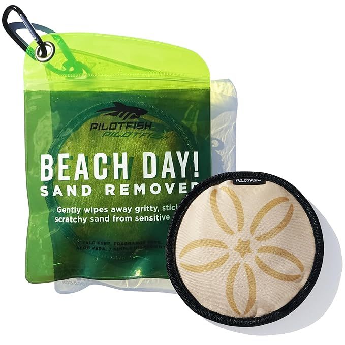 Pilotfish Beach Essentials Sand Remover Bag, Gentle Skin-Friendly Formula with 7 Natural Ingredie... | Amazon (US)