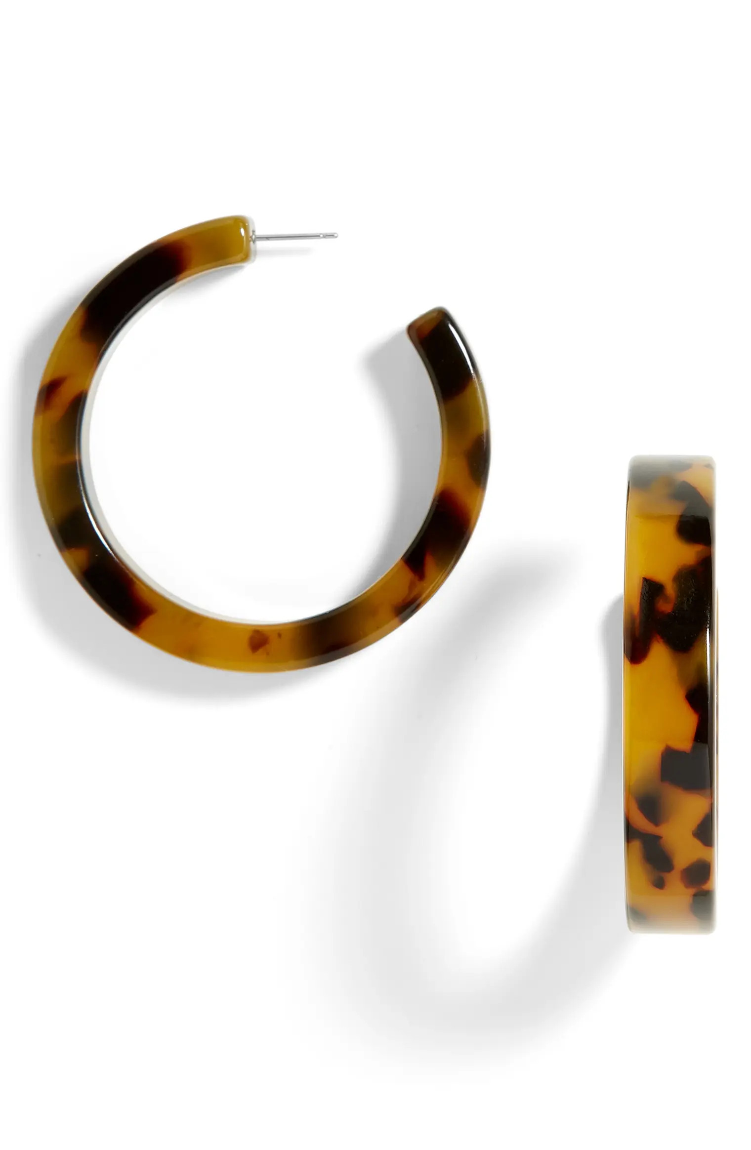 Tortiseshell Hoop Earrings | Nordstrom