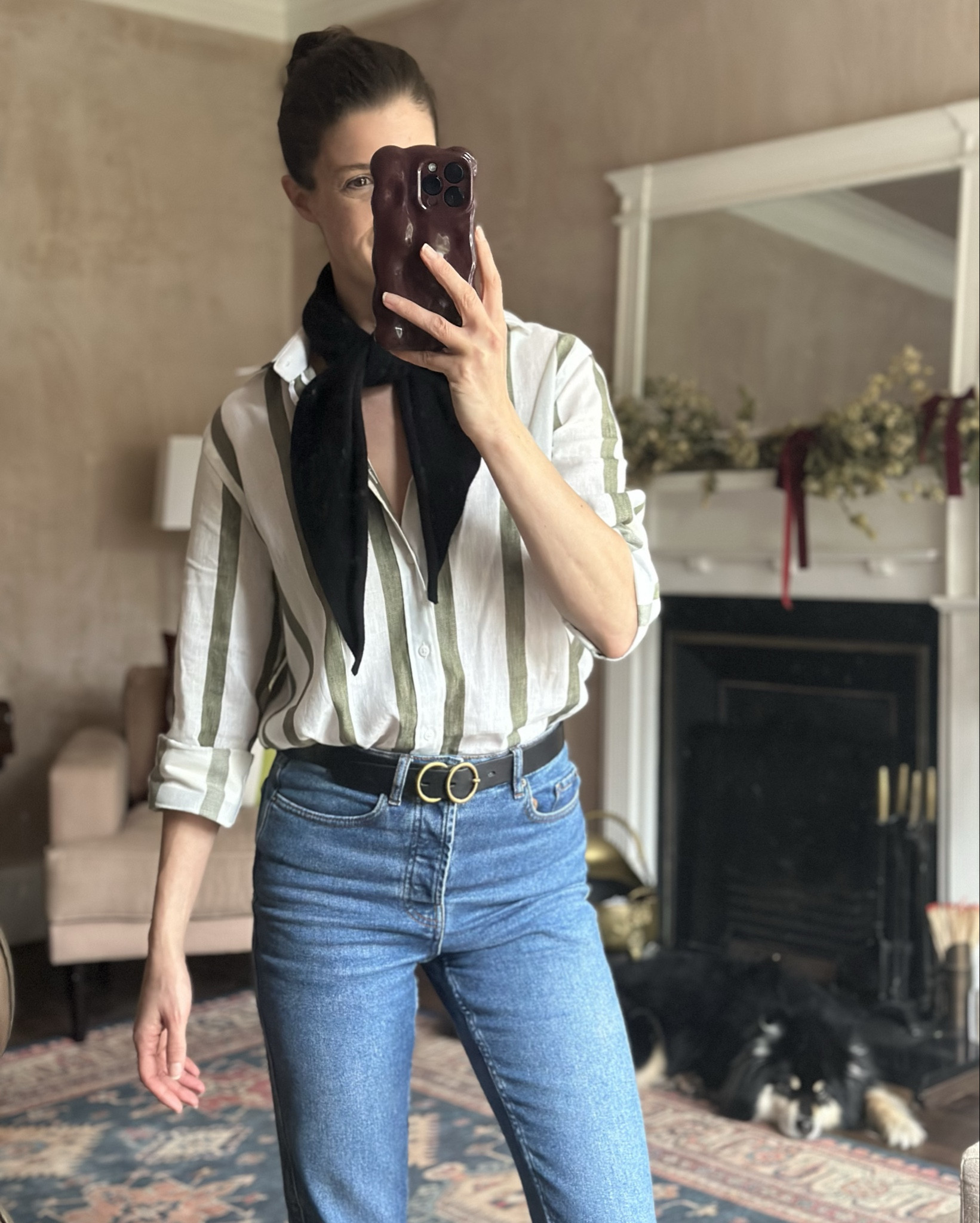 Smart casual…

Wearing size 12 in the shirt and 8 in the jeans



#LTKspring #LTKuk