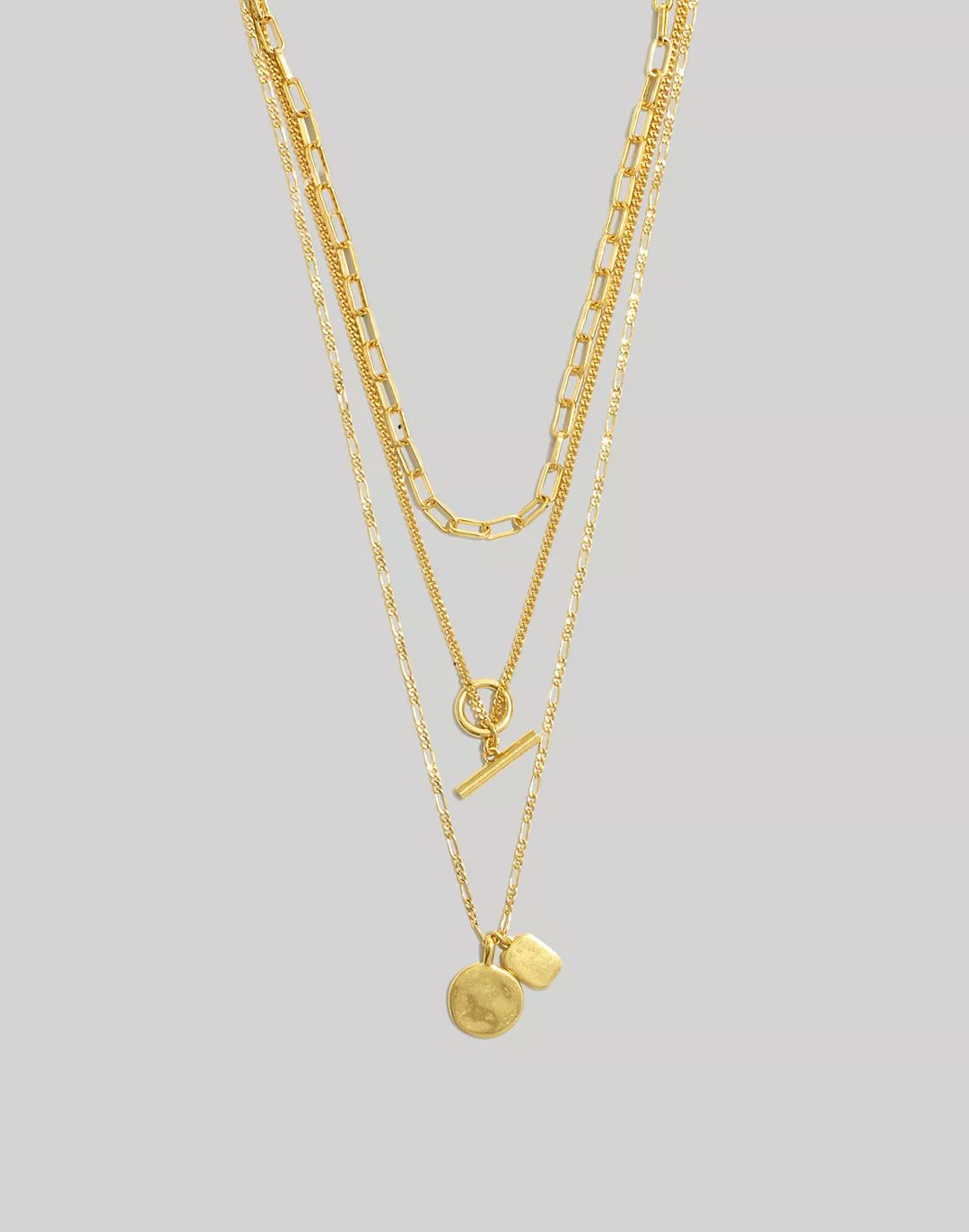 Toggle Chain Necklace Set | Madewell