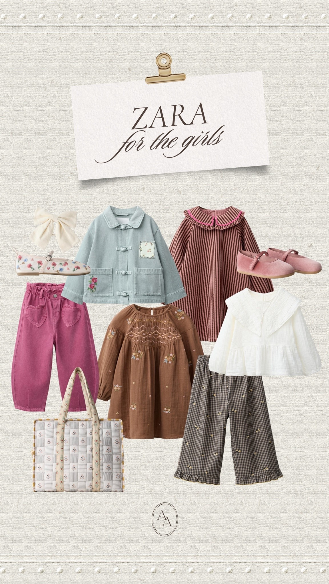 Lots of cute & unique styles for the girls at Zara as well- Featuring fun pants, tops, and dresses for fall outfits!

#LTKKids #LTKSeasonal #LTKBaby