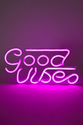 Lampe néon Good Vibes | Urban Outfitters (EU)