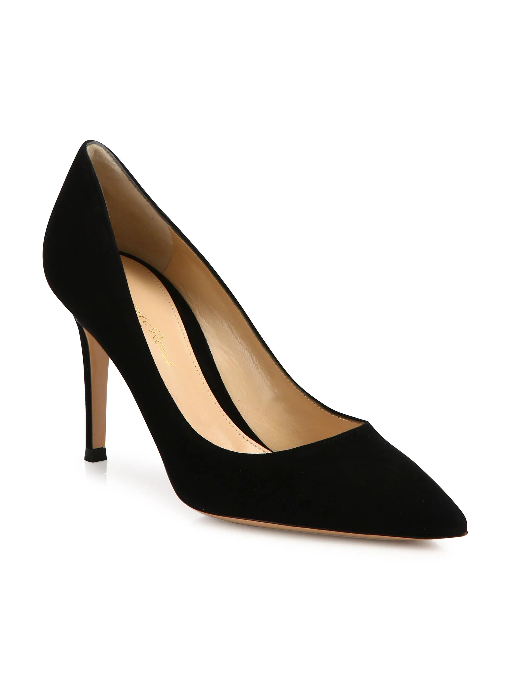 Gianvito Suede Pumps | Saks Fifth Avenue