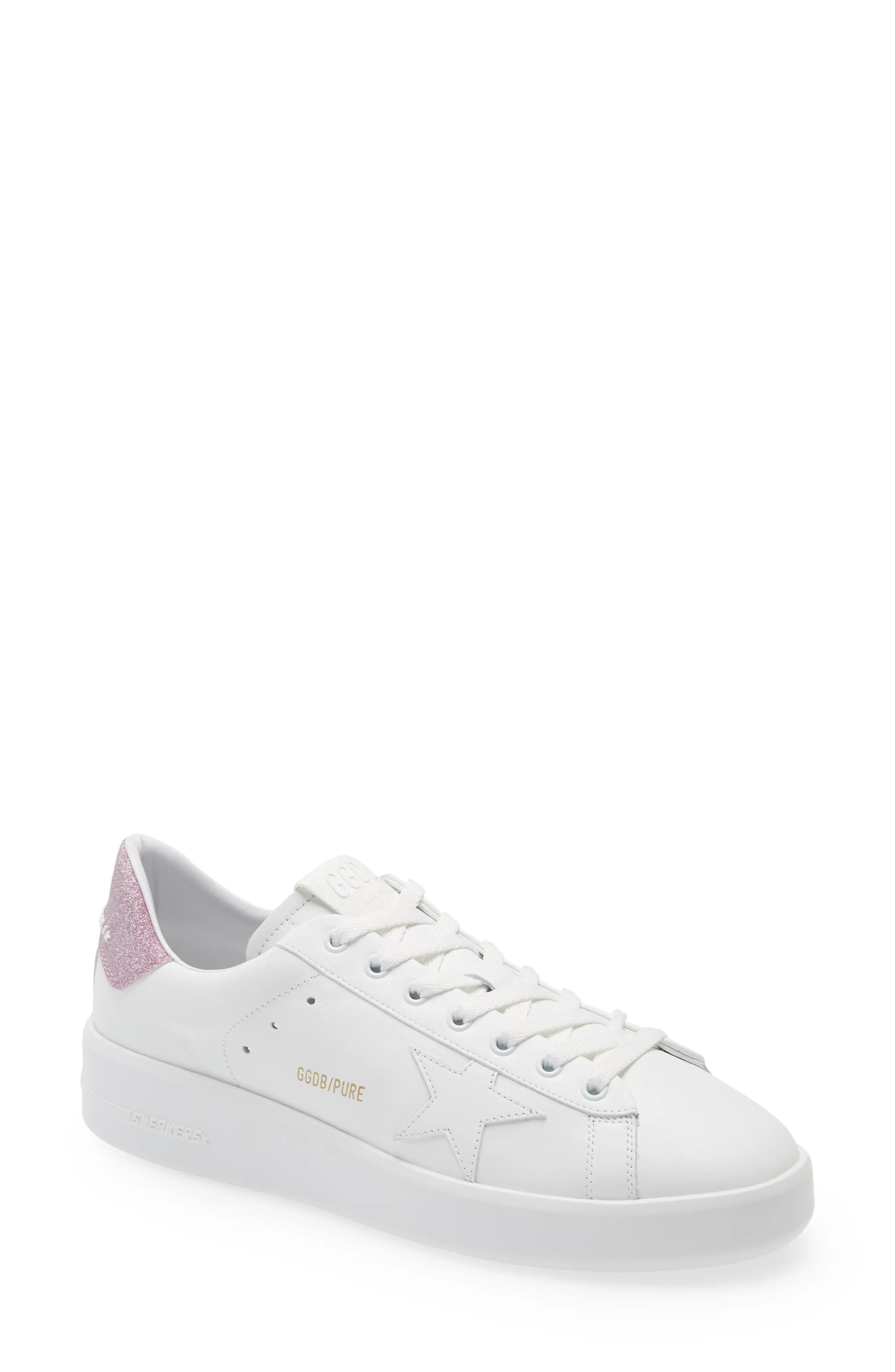 Women's Golden Goose Purestar Low Top Sneaker, Size 4US - White | Nordstrom