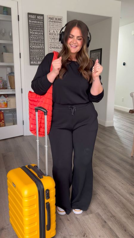 Jumpsuit, bra & undies, XL
**code for jumpsuit: CourtneyHxSpanx 
**code for bra & undies: HAMILTONFS15

Travel outfit, athleisure, loungewear, airplane outfit, spanx, comfy outfit, Mother's Day

#LTKVideo #LTKtravel #LTKmidsize