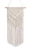 Oululu Macrame Wall Hanging - Cotton Rope Woven Tapestry Boho Chic Home Decoration, 14" W x 33" L | Amazon (US)