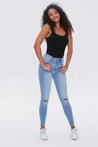 Organically Grown Cotton Scoop Neck Cami | Forever 21 (US)