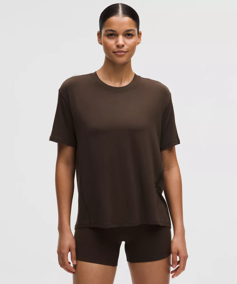 SilkAppeal Tie-Back Short-Sleeve Shirt | lululemon (AU)