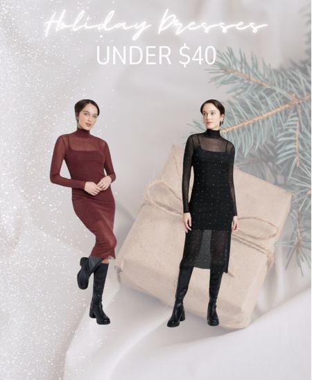 Chic holiday dresses under $40! So nice, you need one of each! 

Holiday dresses, Christmas party outfit, affordable holiday outfits, target dresses, Christmas dress 

#LTKHoliday #LTKfindsunder50 #LTKstyletip