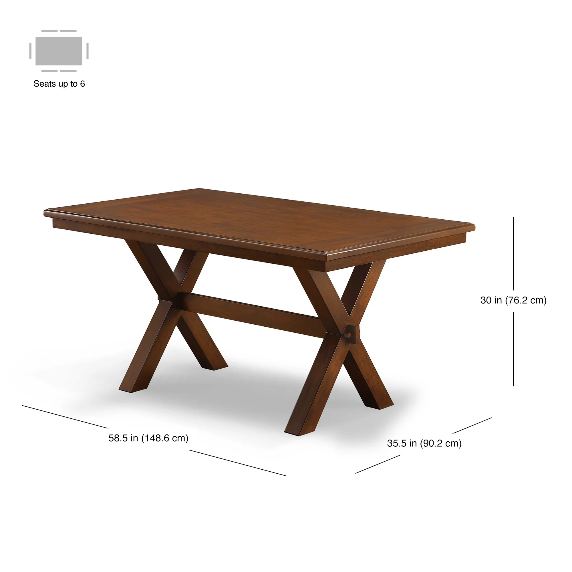 Better Homes & Gardens Maddox Crossing Dining Table | Walmart (US)