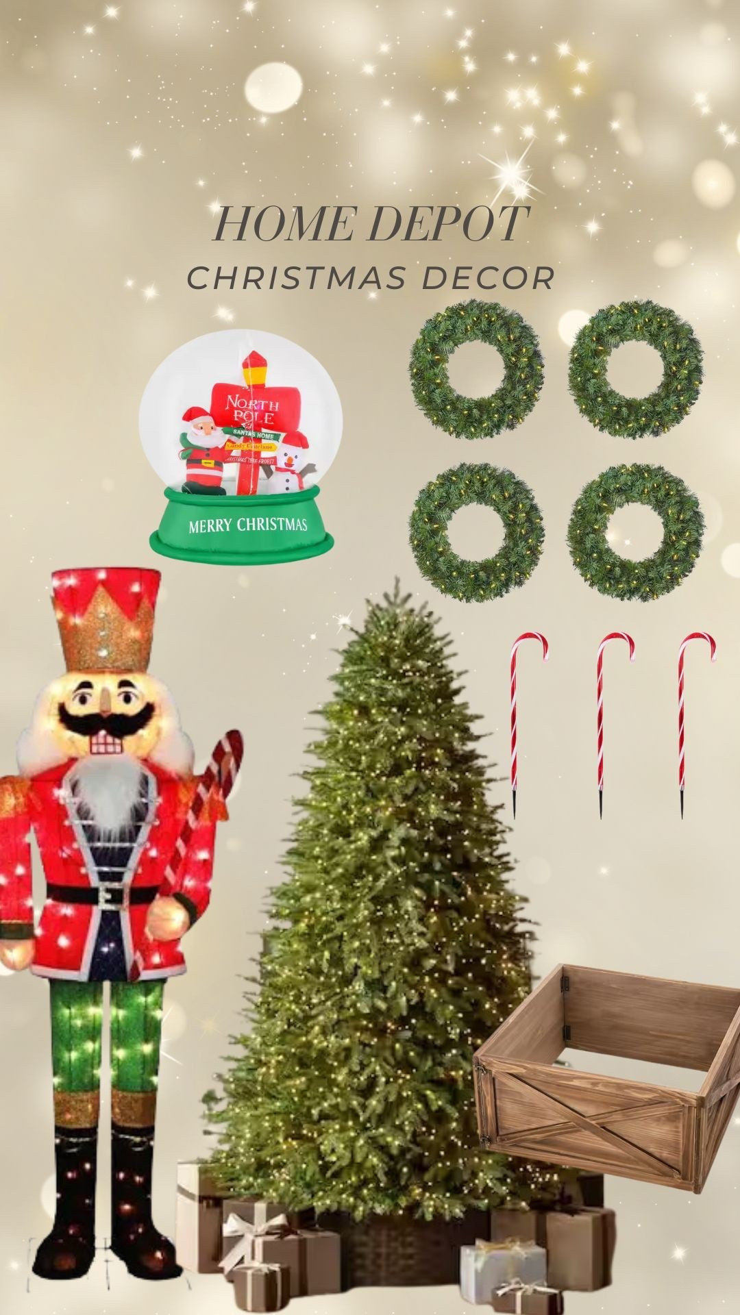 Added some new Christmas Decor from Home Depot to the line up this year! ❄️🎄🎅

#LTKSeasonal #LTKHome #LTKHoliday