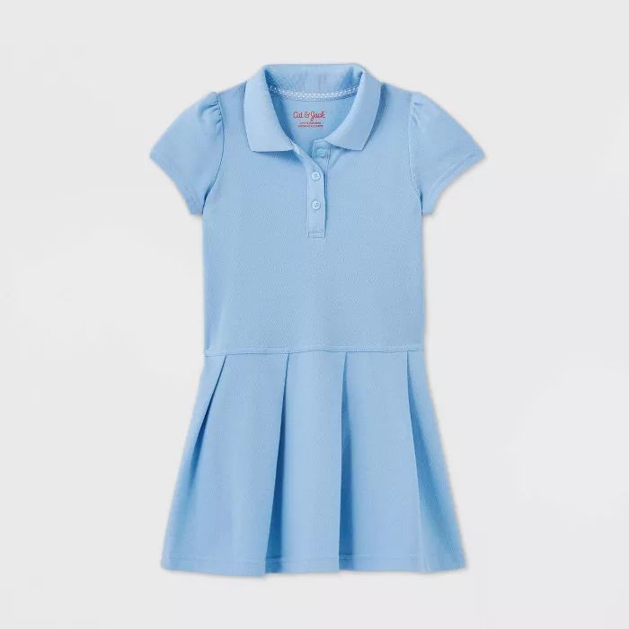 Toddler Girls' Short Sleeve Pleated Uniform Tennis Dress - Cat & Jack™ | Target