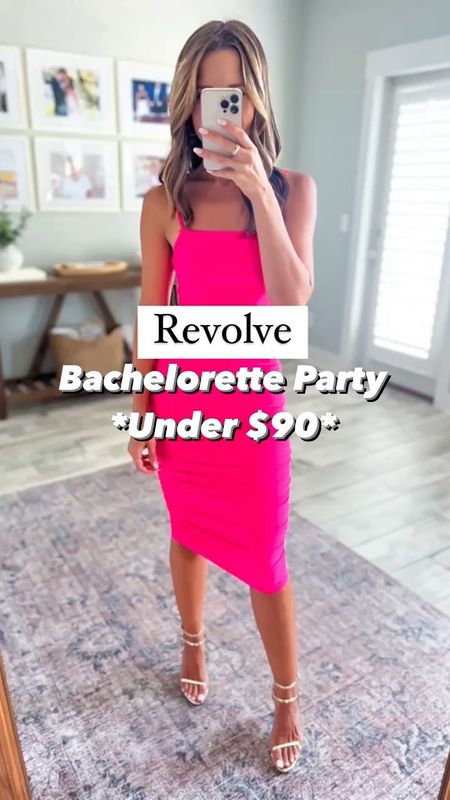 Revolve bachelorette party outfits under $100. Party dresses. Vegas dresses. Miami dresses. Vegas outfits. Bachelorette party weekend. White dresses. Pink dresses. 

#1: Sized up to XS, adjustable straps
#2: Wearing XXS and TTS + stretchy
#3: Wearing XXS but needed XS, true bodycon style 
#4: Wearing XS but could have done XXS because it’s very stretchy 
#5: Sized up to XS
#6 Sized up to XS
**Shoes are TTS**

#LTKunder100 #LTKtravel #LTKwedding