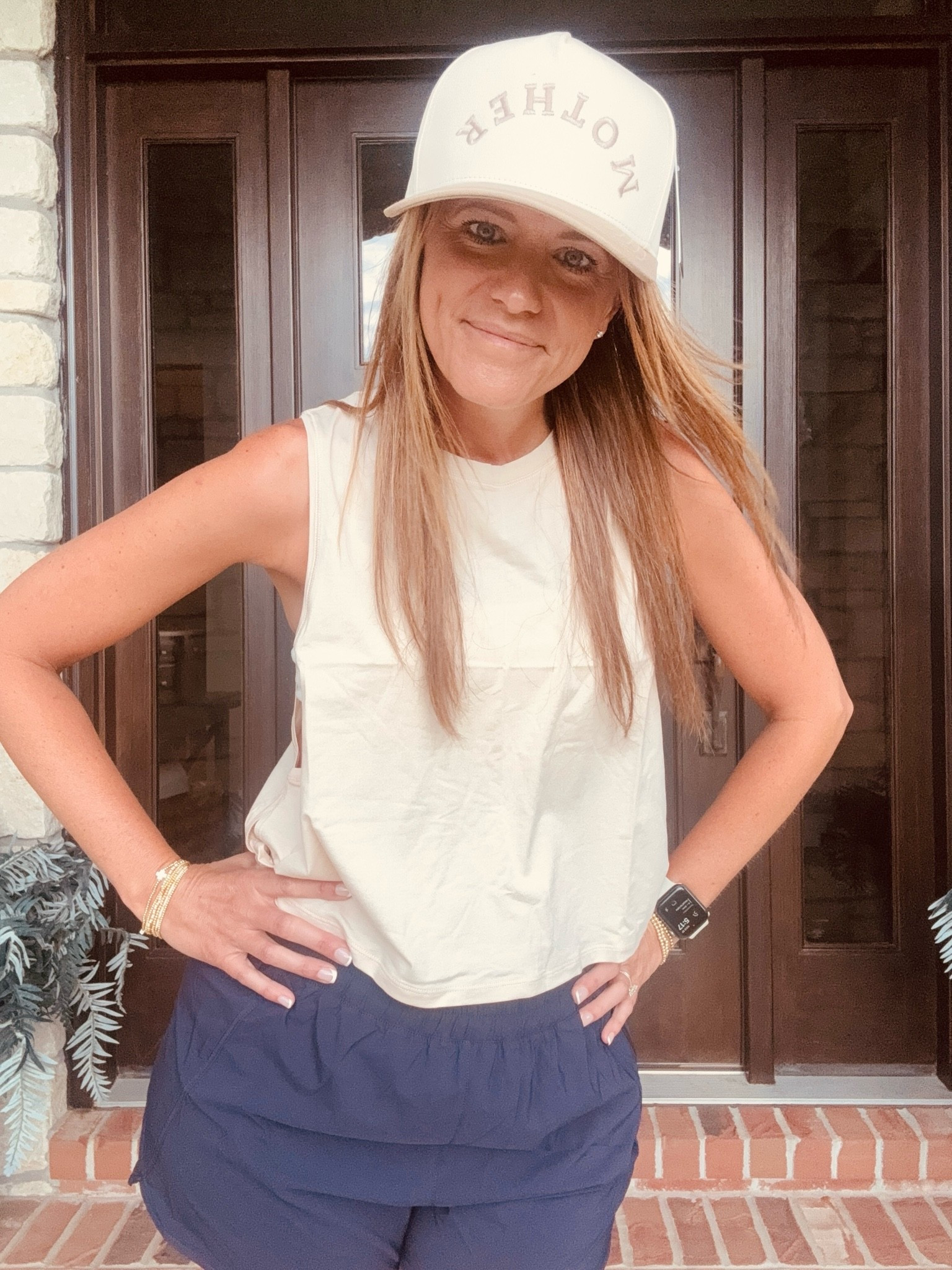 By far my favorite hat I wear… because being a mother is hands down my favorite role in life. 🤍

Give me a comfy outfit, a ball cap, and my people, and I’m happy. This entire look is an Amazon find—the hat, top, and shorts—and it’s on repeat all summer long! ☀️🧢

Being a mama may not always be easy, but it’s the title I’ll cherish forever. 🤍

#AmazonFinds #AmazonFashion #MomStyle #BoyMomGirlMom #MotherhoodUnfiltered #CasualStyle #MidwestMamaStyle #SummerStyle #AmazonOutfit #BlessedMama

#LTKdayinmylife #LTKootd #LTKfitnessgoals