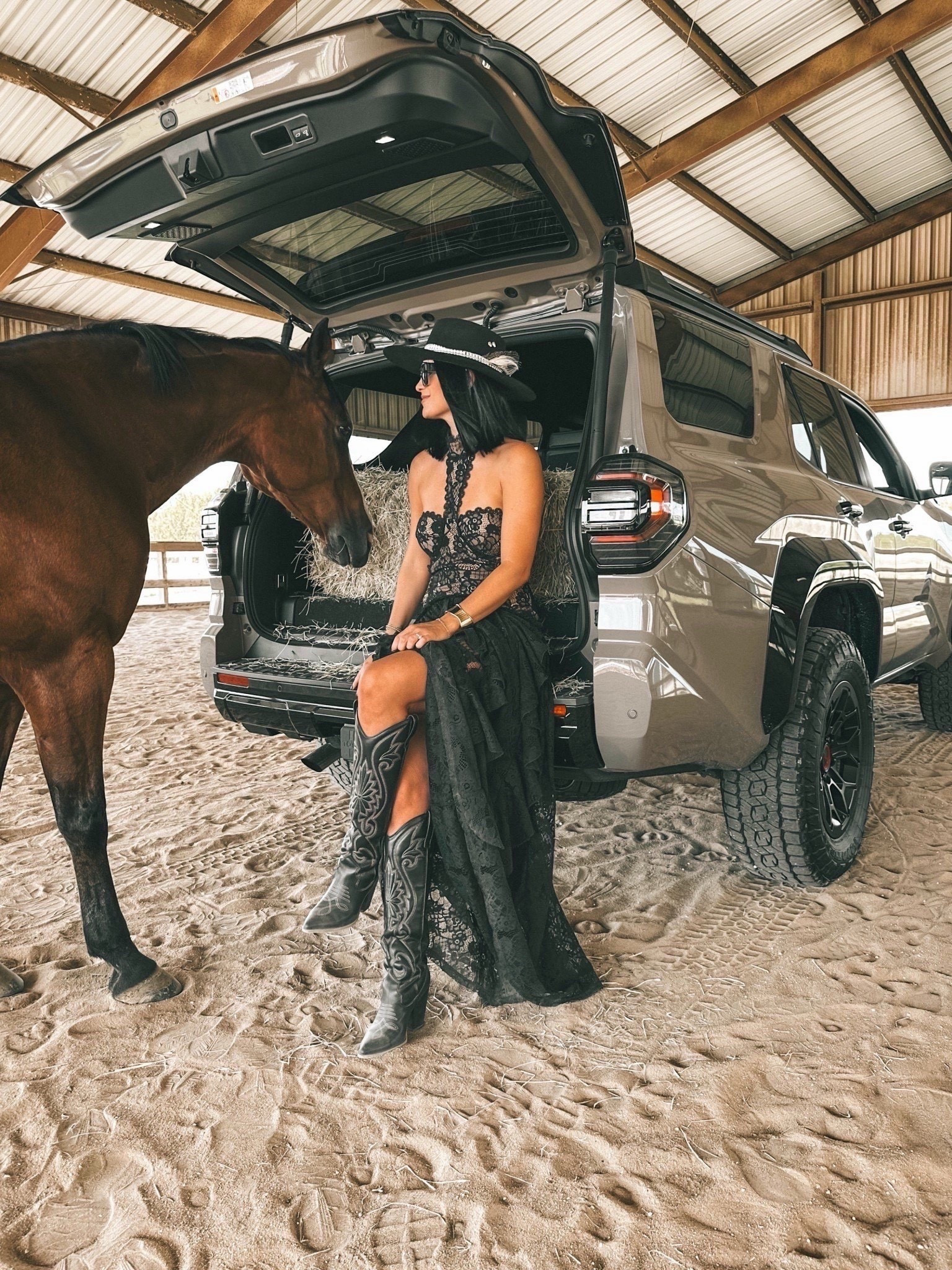I found this black lace maxi dress on major sale for $45 from $150! Im in a size small. 



#LTKFestival #LTKSaleAlert