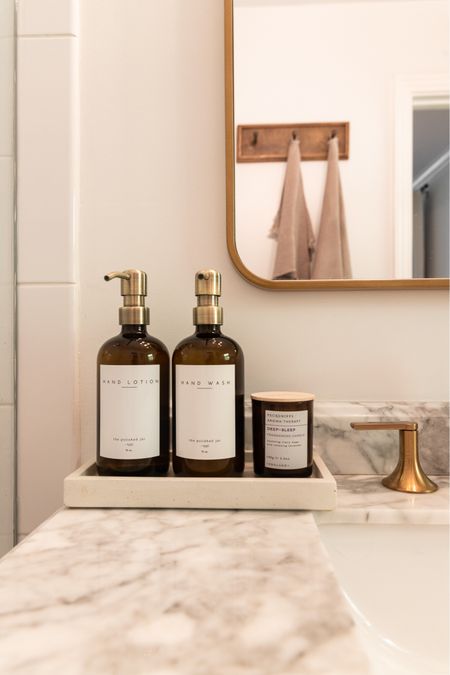 Upgrade your bathroom vanity with these classic glass hand soap and moisturiser bottles 

#LTKGiftGuide #LTKFindsUnder50 #LTKHome