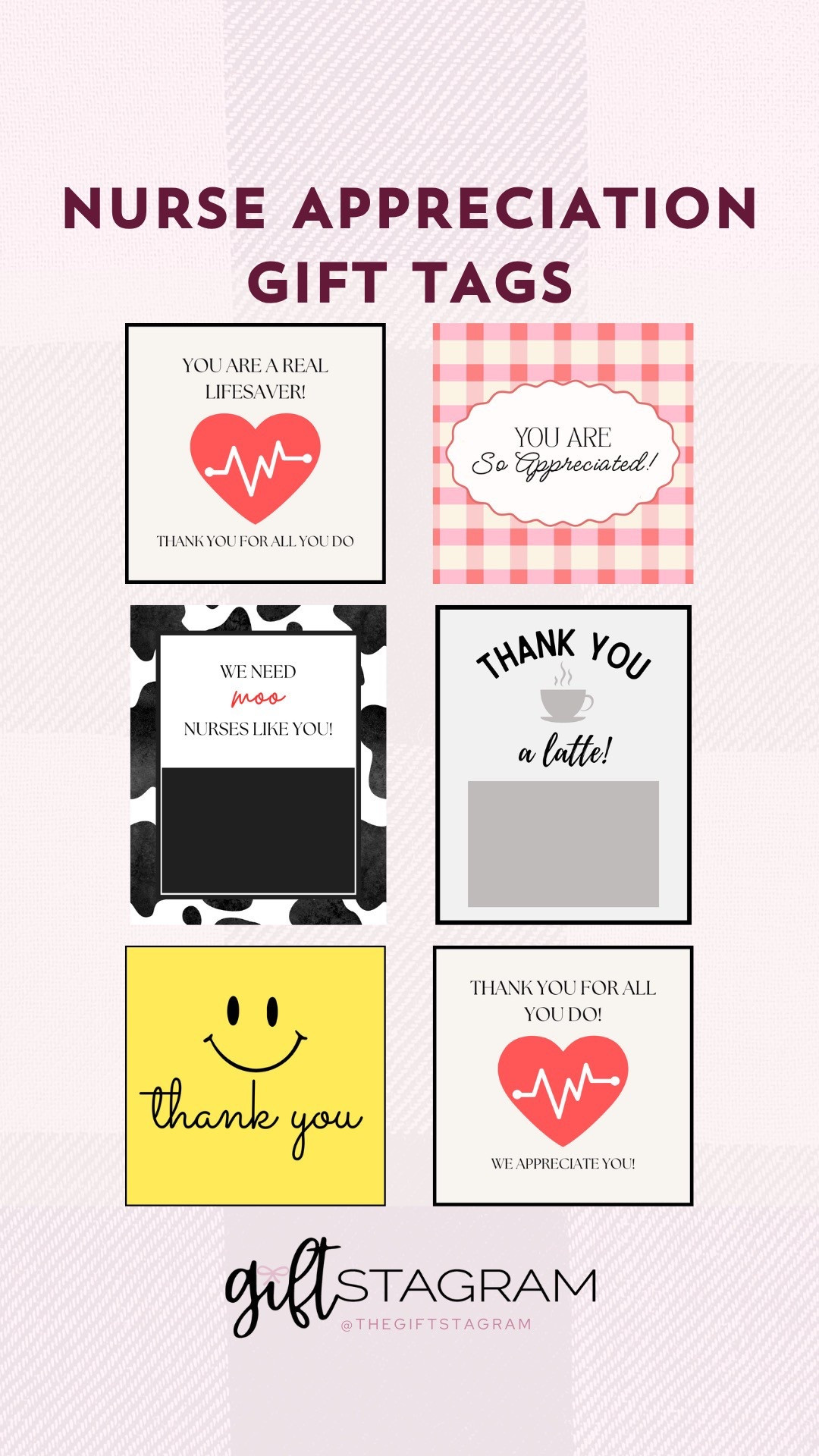 Nurse Appreciation Gift Tags❤️ Complete your gift with one of these tags or gift card holder! Happy Gifting! 

#LTKGiftGuide #LTKSeasonal #LTKWorkwear