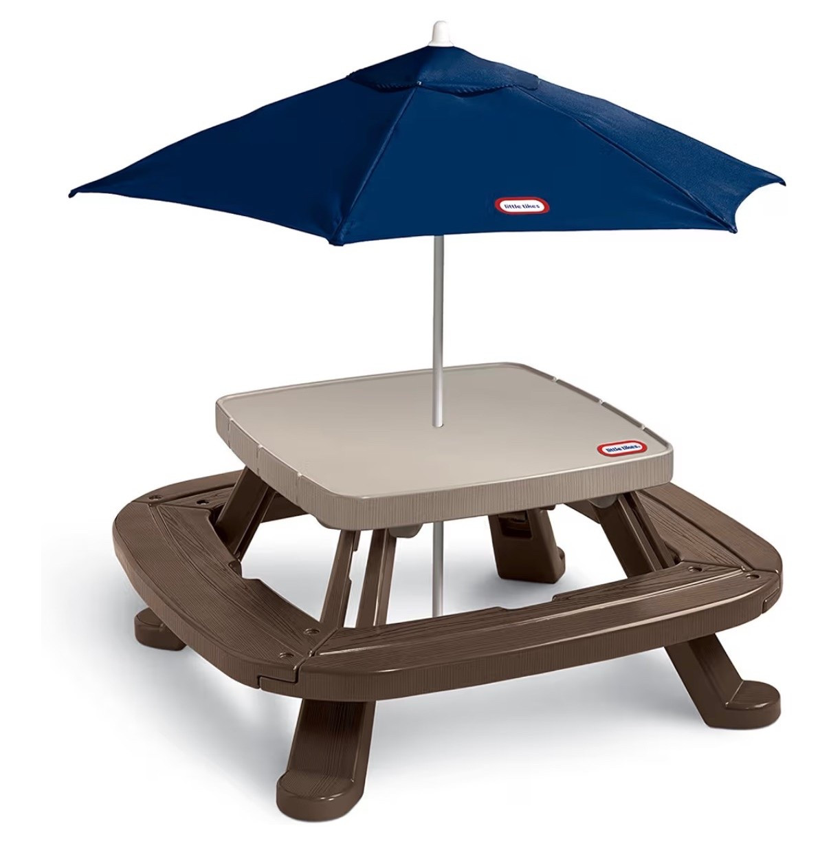 Little Tikes Fold 'n Store Picnic Table with Market Umbrella, Brown (632433M)

Kids activity table 

#LTKKids #LTKBaby