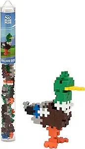 PLUS PLUS – Mini Maker Tube – Mallard Duck – 70 Piece, Construction Building Stem Toy, Inte... | Amazon (US)